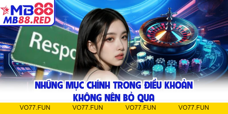 Điều Khoản Điều Kiện MB88 Giúp Hội Viên Chơi Đúng Luật